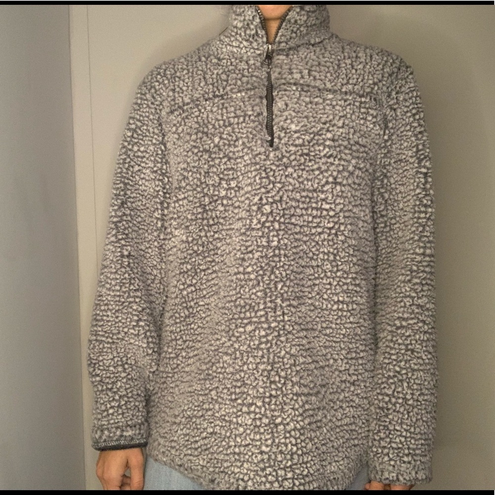 Fuzzy Half Zip - image 2